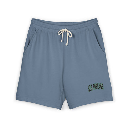 Men’s SZN THREADS logo Sweat Shorts | Garment-Dyed Fleece